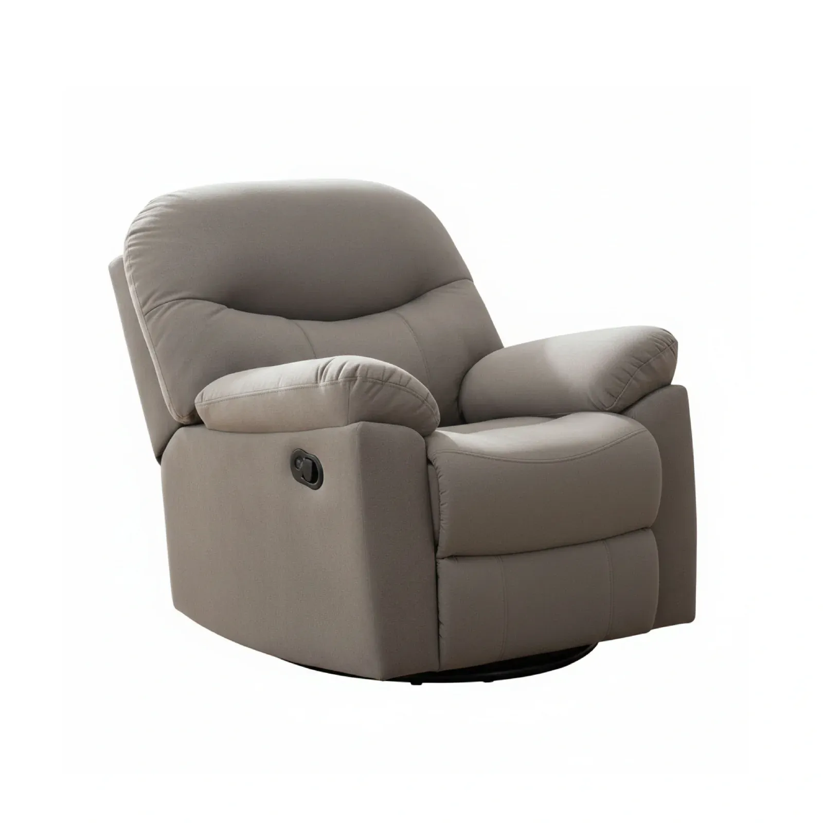 Kerusi recliner satu tempat duduk kelabu TD Furniture Austin Comfort