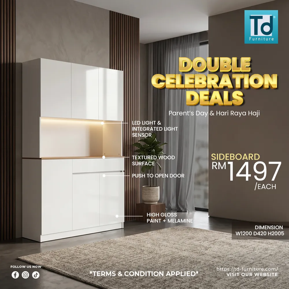 Double Celebration Deal 3 – TD Furniture promo