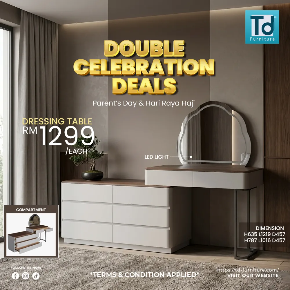 Double Celebration Deal 20 – TD Furniture promo