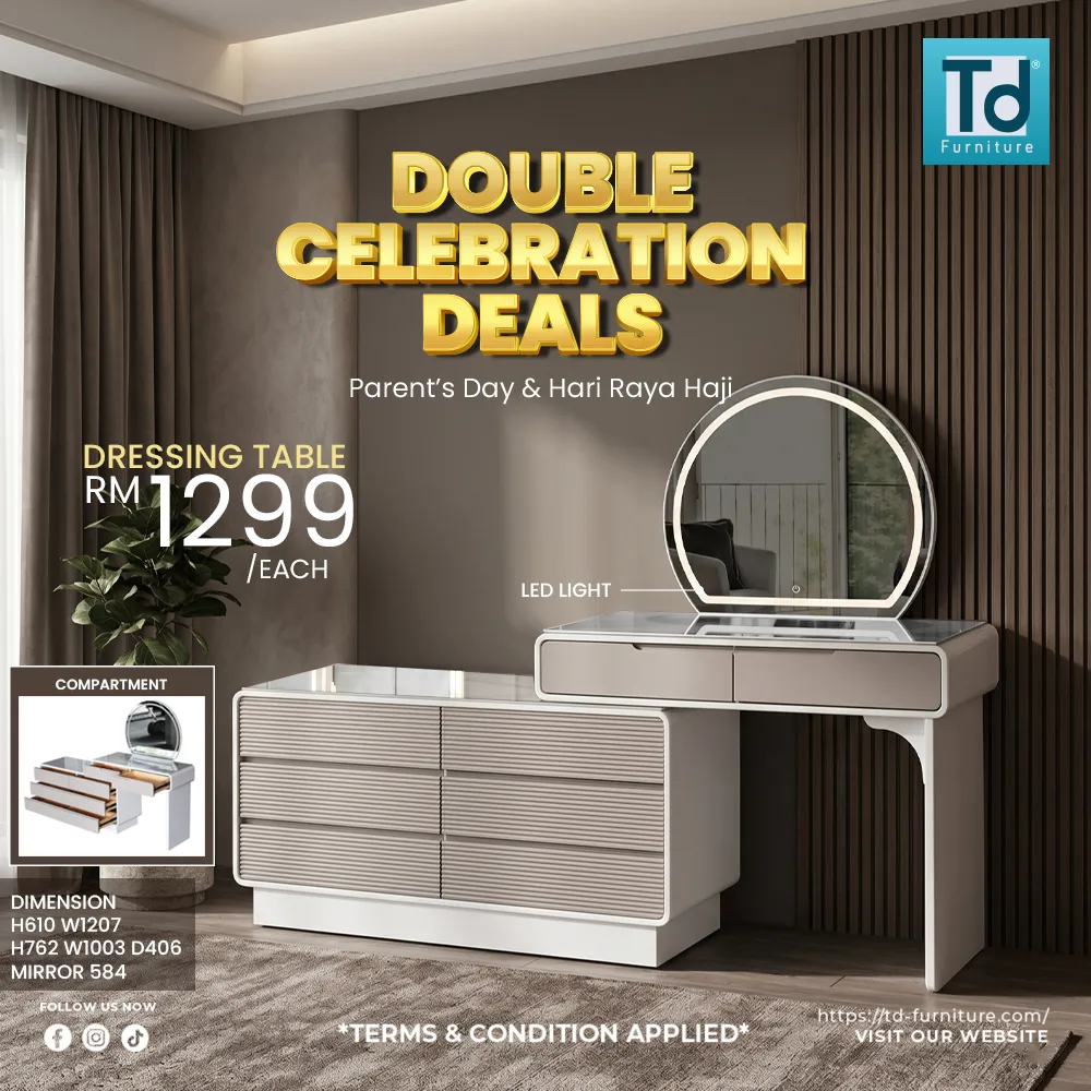 Double Celebration Deal 21 – TD Furniture promo