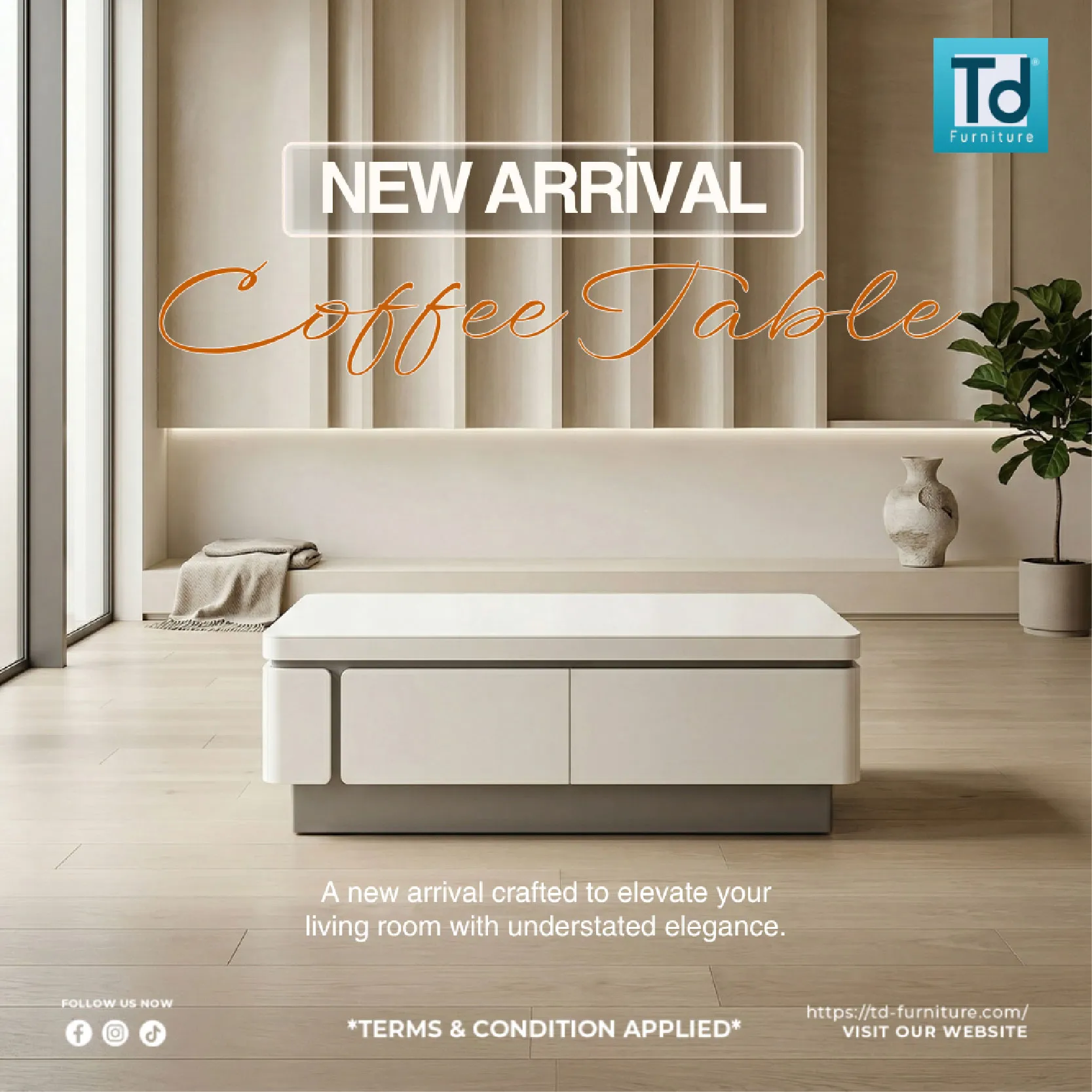 New furniture arrival 6 – TD Furniture April collection