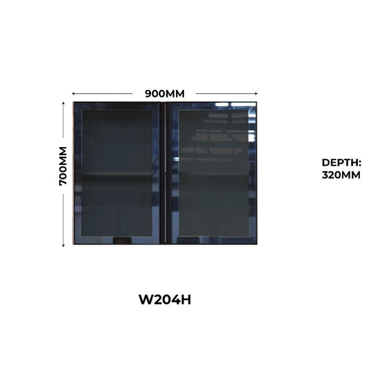 Measurement chart of a rectangular object with dimensions labeled on a white background.